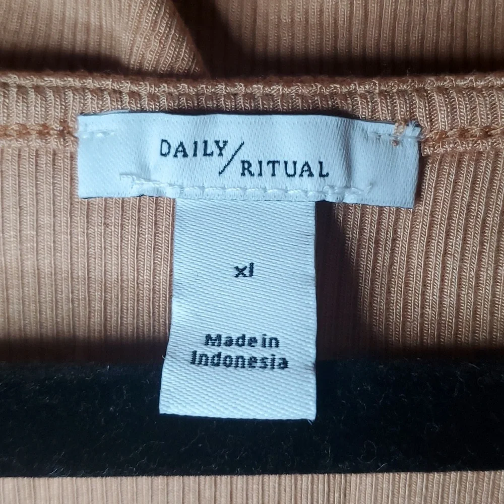Daily Ritual Midi Cotton Dress - Picture 6 of 6